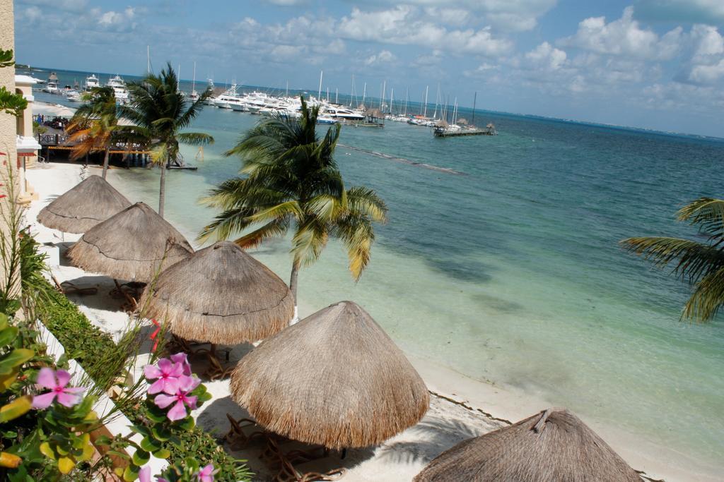 Apartmán Oceanview Studio Cancún Exteriér fotografie